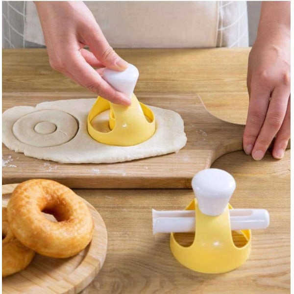 DIY Donut Maker Kakeform, Brødform, Kutter, Kakedekorasjonsverktøy