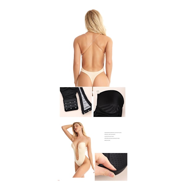 Heltäckande bygelbehå, sexig bralette-underkläder, stor byst, visar liten, samlande behå (XL)