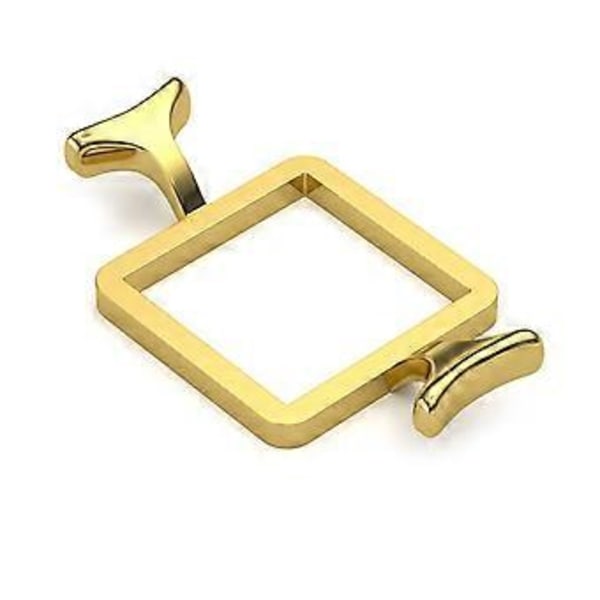 1 st Vaxsigillformar Inkluderar Rund eller Blomformad Metall Vaxsigillform, Vaxförseglingsverktyg för Inbjudningar Kuvert Kort G square S 2.5cm chapter appl