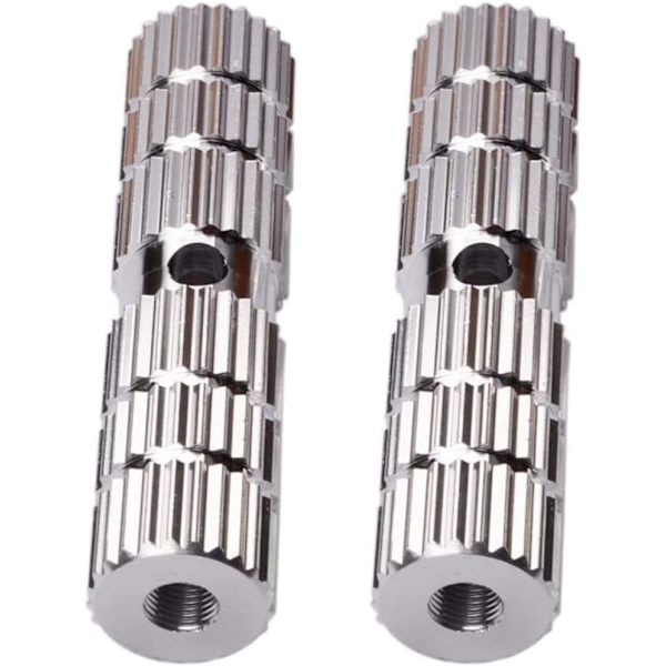 Aluminiumlegering Skridsikre Cykelpløkker, BMX-pløkker, Cylindriske Fodstøtter