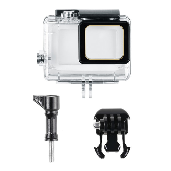 1 stycke vattentätt case Kompatibel med hero4 actionkamera Kompatibel med monteringstillbehör Vattentät till 30m