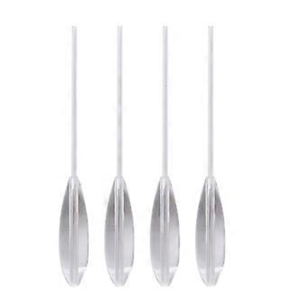 Kastebobber, Klar Plast Kastebobber Synkende Fluefiske Spinnflottører 15G/20G/25G/30G (4 stk, Klar Farge)