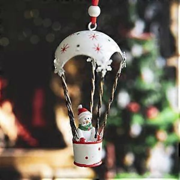 Juletre Anheng Julete Ornament Dekorasjon Nordisk Samleobjekt Morsom Juletre Anheng for Fest Hjem Utendørs Style B 5.5cmx11cm