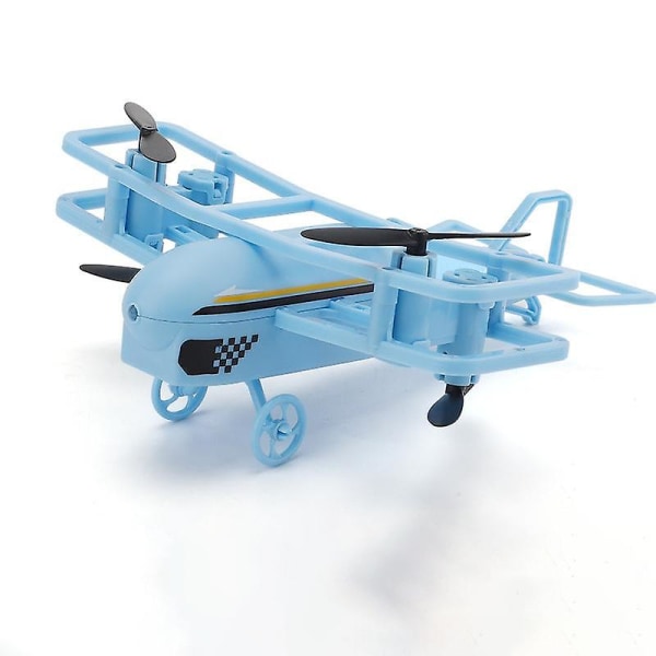 Jjrc H95 Mini 2,4g intelligent fjernbetjening med fast højde Mini Drone Glider Airplane Blue