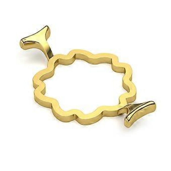 Vaxsigillform för 2,5 cm vaxsigillstämplar, vaxsigillverktyg i metall med rund blomform, sigillvaxform för presentinslagning C Cherry Blossom S 2.5cm chapter appl