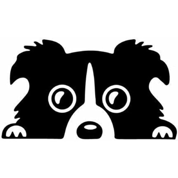 Bilsticker Ny Border Collie Hund Bilsticker Personlighet Reflekterende