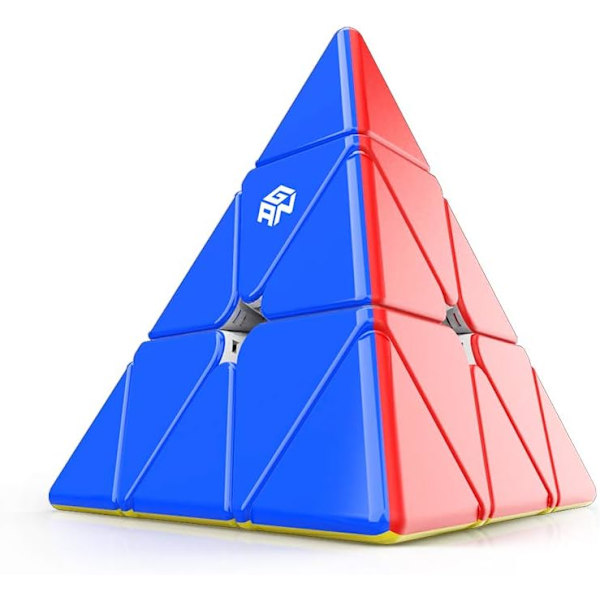 Pyraminx 36 magneter, magnetisk pyramidepuslespill Speed ​​Cube Triangle Stickerless (Standard)