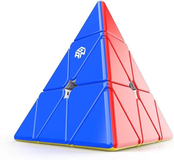Pyraminx 36 Magnets, Magneettinen Pyramid Puzzle Speed ​​Cube Triangle Stickerless (Vakio)