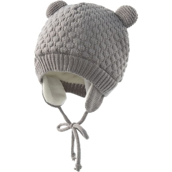 Baby Boys Girls Fiske Solhatt Vantar Set Baby Vintermössa Knitte