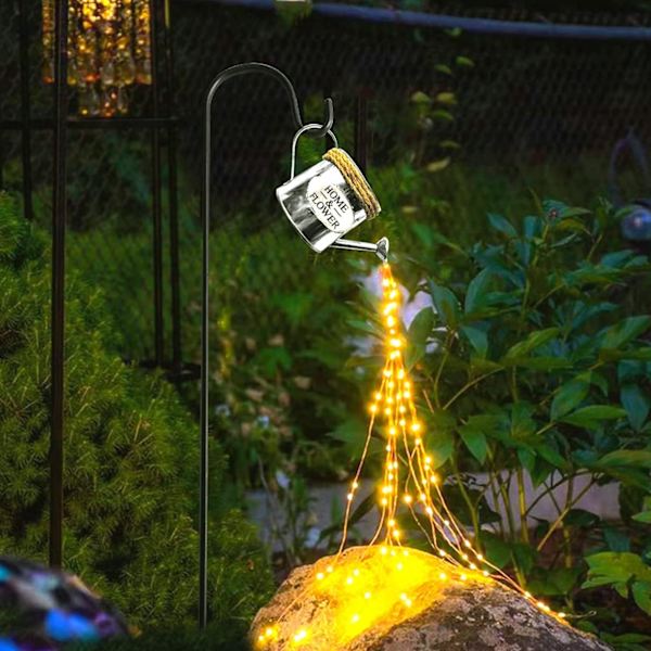 Puutarhan LED-valosarja Luova kastelukannu Vedenpitävä tähtitaivas