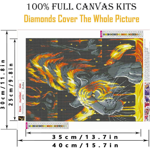 Tiikeri DIY 5D timanttimaalaussarja aikuisille ja lapsille Kaikki digitaaliset porausprosessisarjat Ensisijainen kodin sisustus 12x16 tuumaa