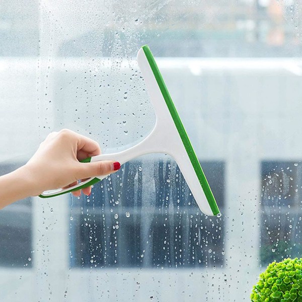 Fönsterskrapa Mini Gummi Glas Fönsterrengörare Torkare För Hem Bil Blad Badrumsspegel Dusch