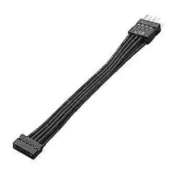 Mini USB 9-nastainen kytkentäkaapeli tietokoneen emolevylle rungon sovitinmuunninkaapelille