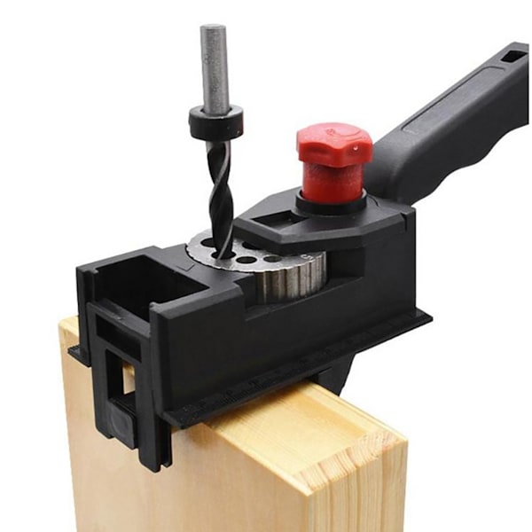 Professionel dyvel / dyvel jig, komplet sæt inkl. CV Wood Drill