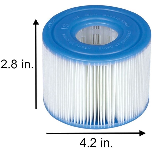 Intex 29001E Type S1 filterpatron, 2-pakning