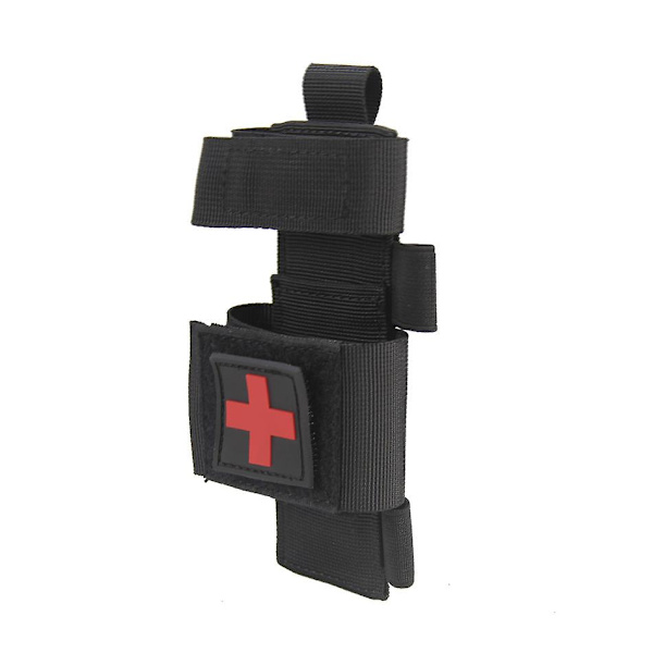 Tourniquet-poseholder, traumesaks, Emt-saks, Edc-bæltepose, taktiske værktøjer, sort