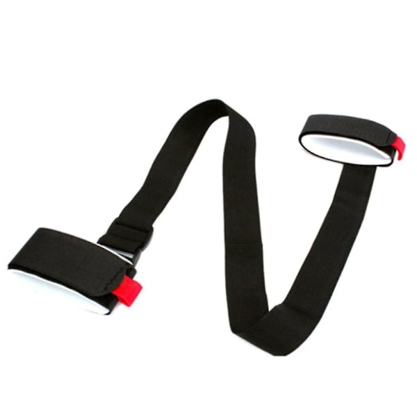 Nylon Skibager Justerbar Skistav Skulder Håndbærer Lash Håndtak Stropper Porter Hook Loop Beskyttelse For Ski Snowboard