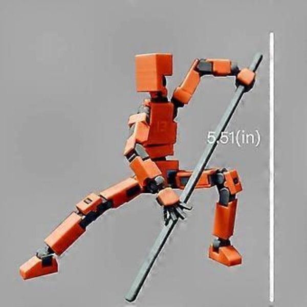 13-tommer actionfigur - Fantastisk samlerobjekt for fans C