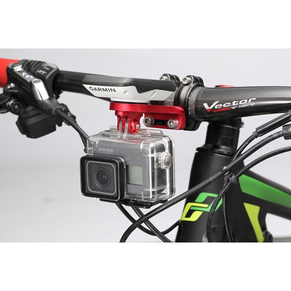 Bästa Tek Garmin Edge utökat stöd, GoPro cykelstyre fäste