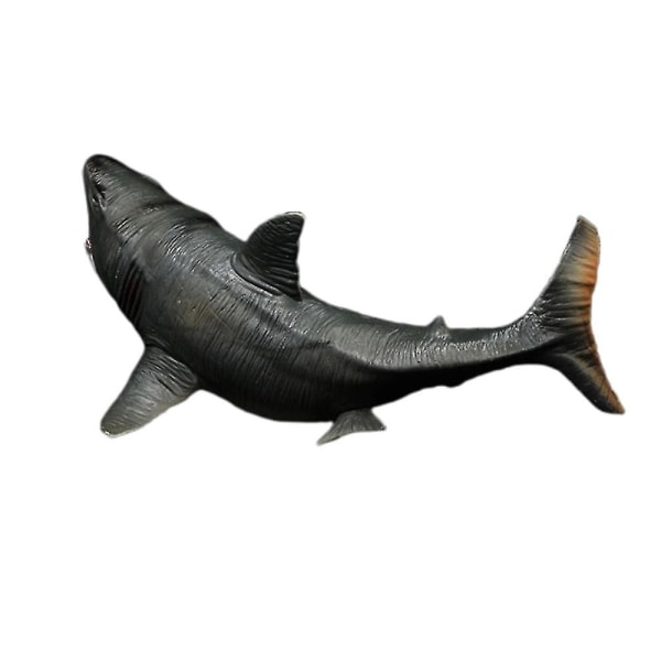 Haj Model Legetøj, Simuleret Megalodon Miniature Dyr Legetøj Havdyr Model