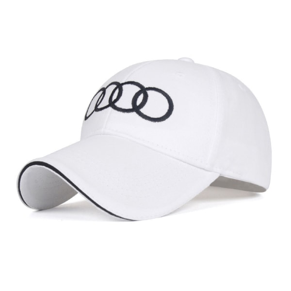 Audi original baseball cap, unisex, hvid