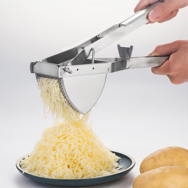Jumbo potatispress 18/10 rostfritt stål - Silver, 30 x 8 x 10 cm