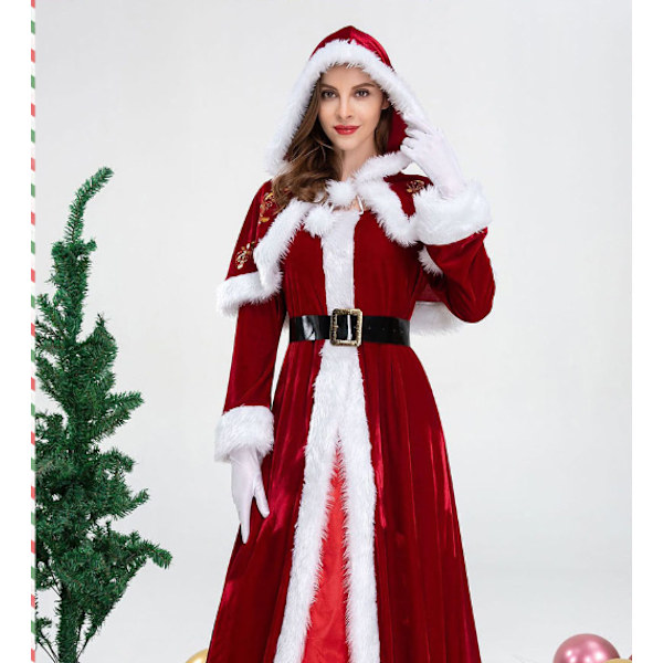 Jultomtens kläder Jultomtens kläder Plus Size, Damstorlek