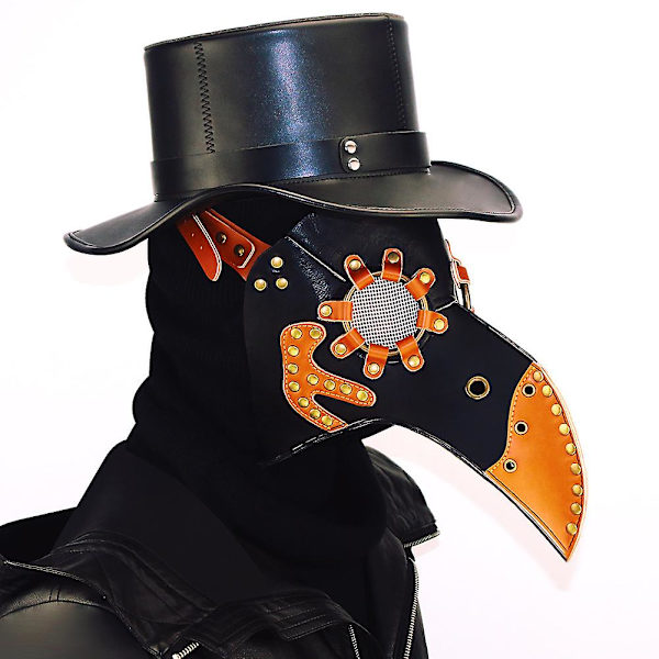 Halloween Caspaly Rutto-Nokkamaskera naamiaisiin (HG65007)