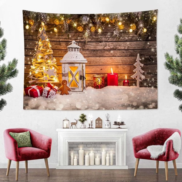 1pc 150 x 130 cm Christmas Day Wall Tapestry Room Decoration Tape