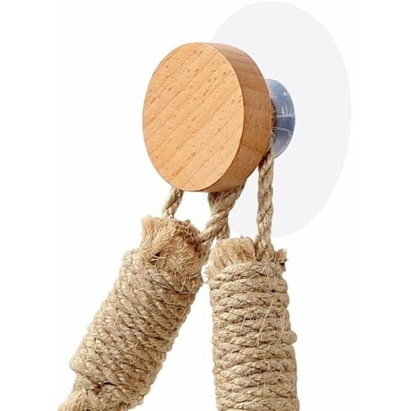 1 stk Brun Selvklistrende Toalettpapir, Retro Hamp Rep Håndkleholder
