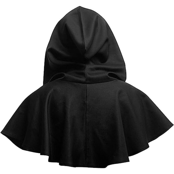 Halloween Grim Cowl Kappe Cosplay Kostumer Hætte Poncho