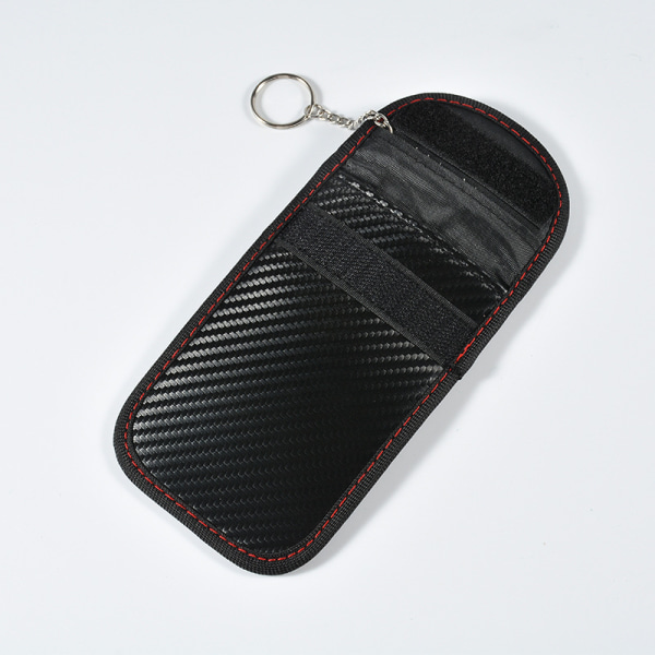 Pakke med 1 Signal Blocking Faraday Pouch Bag Bilnøgle Signalbeskyttelsestaske Signal Blocking Pouches Faraday Bag Keyless Go Beskyttelsesetuier til Bilnøgler