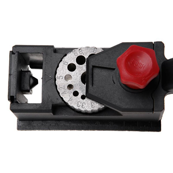 Professionel dyvel / dyvel jig, komplet sæt inkl. CV Wood Drill