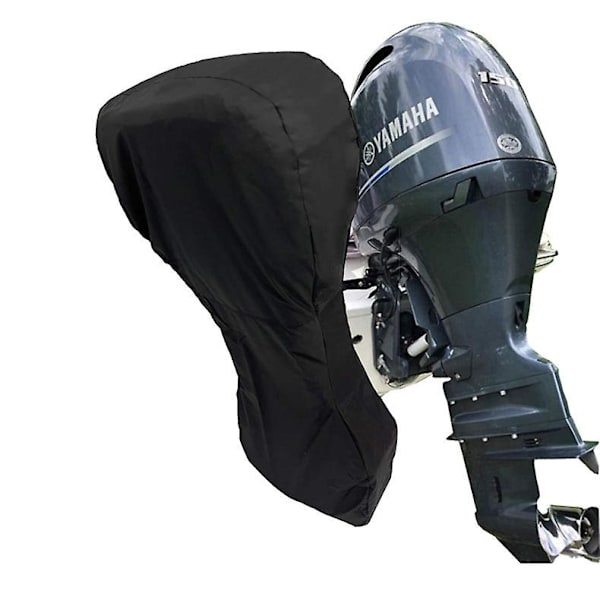 420d Oxford-stoff Motor Full Outboard Båt Motordeksel Vanntett Båt Motordeksel Støv Regn Uv-bestandig（180cm）