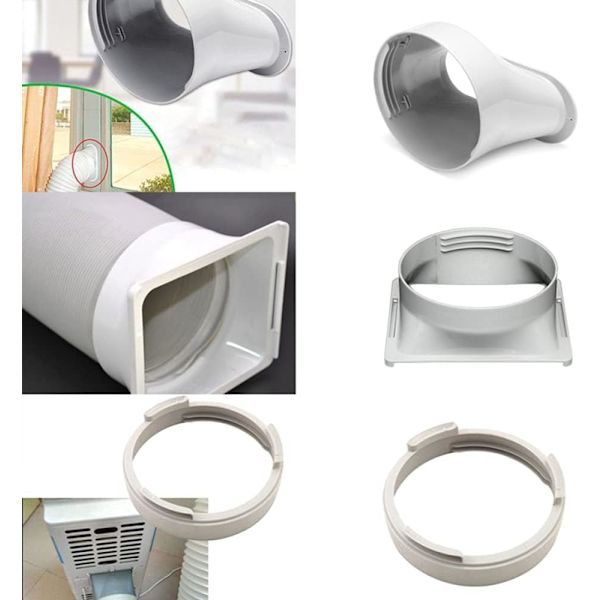 Diameter Duct Exhaust Hose Interface Exhaust Pipe Coupler Flange