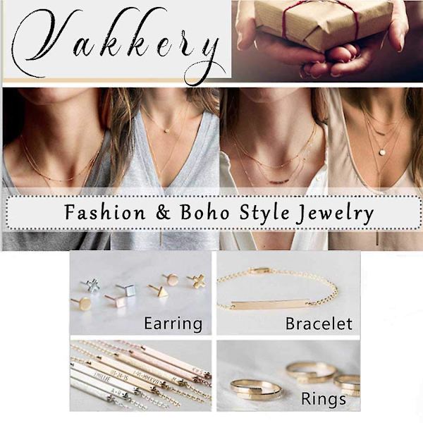 Liten korshänge Halsband Silver Små Pärlhalsband Kort Kedja Smycken för Kvinnor och Flickor