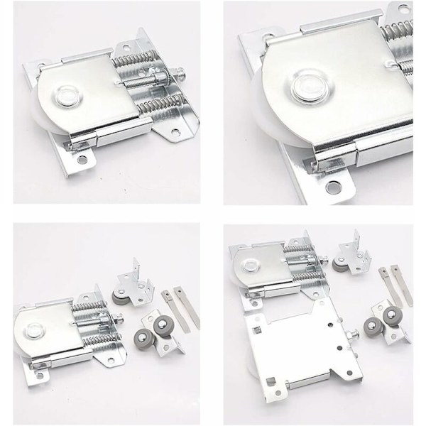 Skabedørsskydedøre Nylon Skydedørruller Caster Slid