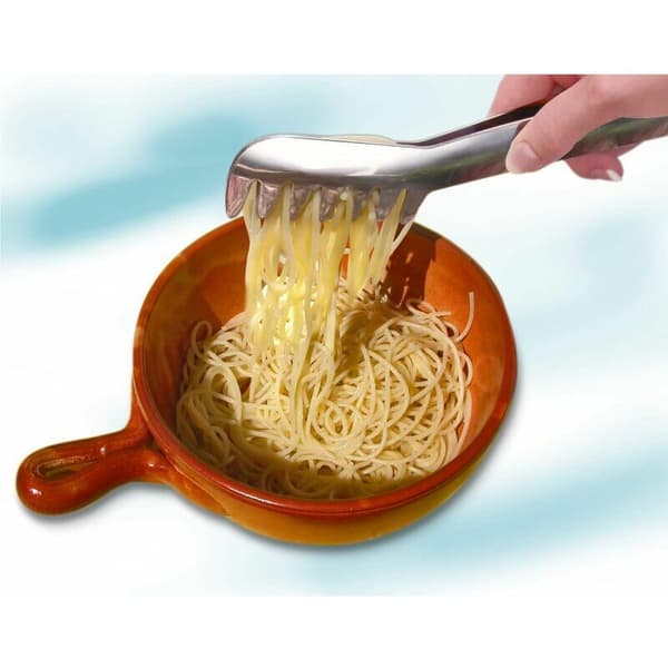 Spaghettitang i rustfritt stål, sølv, 20,5 x 8,5 x 3,5 cm