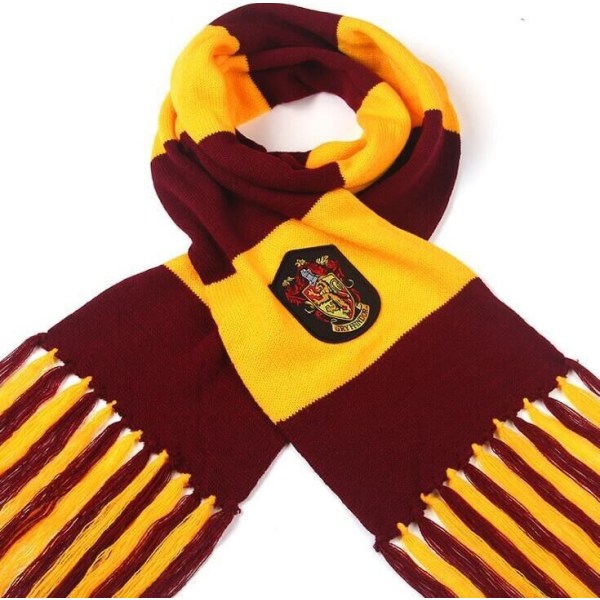 Harry Potter skjerf med pomponer cosplay kjole - Grandolfin