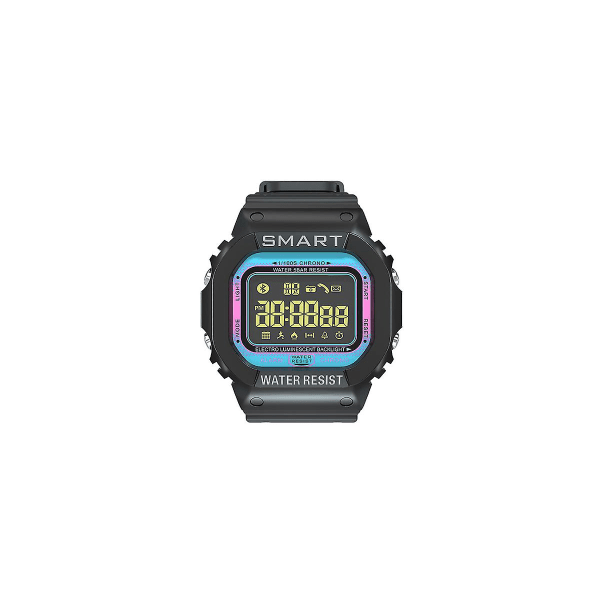 Mk22 Bluetooth Smart Watch Outdoor Sports（Blå）