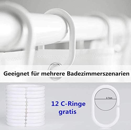 DESIGN Guld Duschdraperi Gul Linje Trianglar Badrumstextil