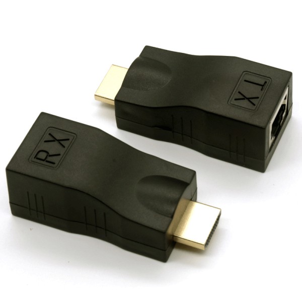 Hd HDMI yksittäinen verkkokaapeli jatke rj45 HDMI-verkkosignaalin jatke lähetin 30 metriä hd 1080