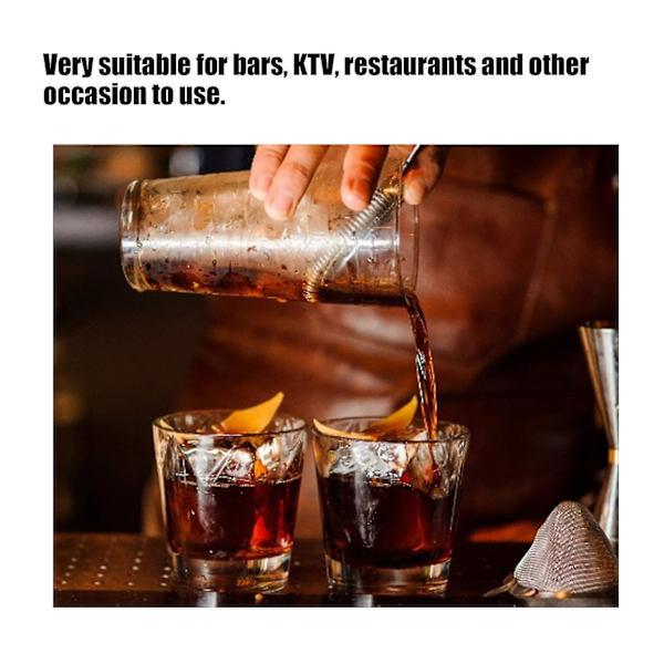 Bartenderverktøy Bartender Isplukk, Glatt Rustfritt Stål Til Bar