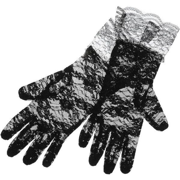 Blomsterblonde Handsker Brudehandsker Elegante Courtesy Handsker