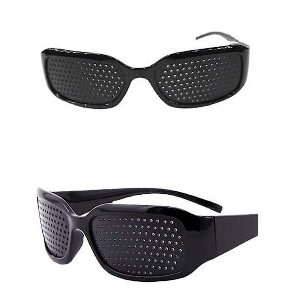 2 stk. Forbedre Pinhole Briller Helbredende Syn
