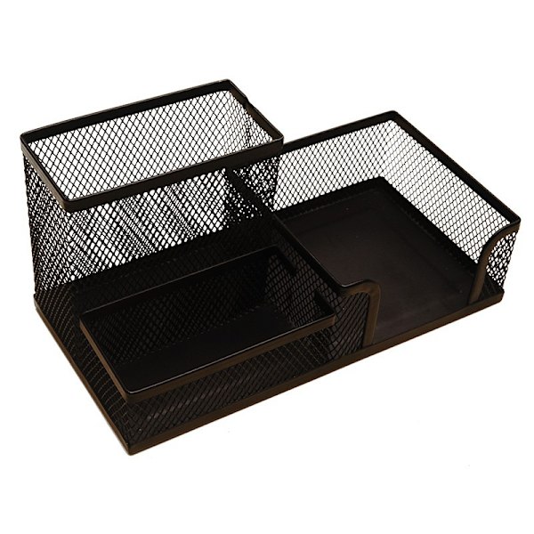 Mesh Metal Skrivebordsarrangør med Penholder, Skrivebords Pen Stativ, Skrivebords Pe