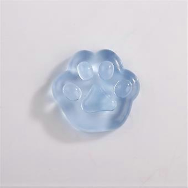 Käsin puristettava jääpala lelu dekompressointiin Pehmeä TPR-puristuslelu Antistressilelu Stressinlievittäjä Lasten taskulelu blue square 3cm