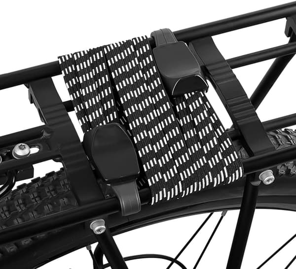 2 st Motorcykel Bagagerem Cykel Bagagerem Elastisk Spännrem
