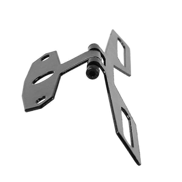 Motorcykel nummerpladeholder, 1 stk. sort