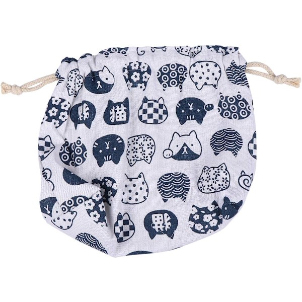1 st Lunch Bag Vattentät Isolerad Lunch Bärbar Lunchlåda Japansk Stil